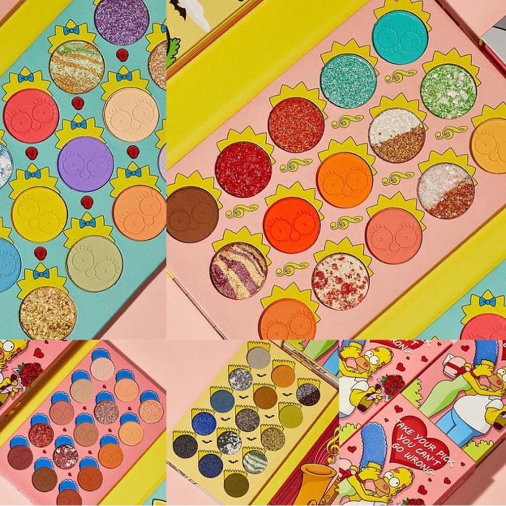 Simpsons Eyeshadow Book Palette
